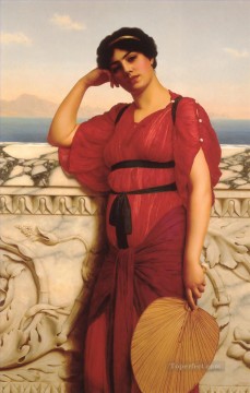 Classical Lady Neoclassicist lady John William Godward Oil Paintings